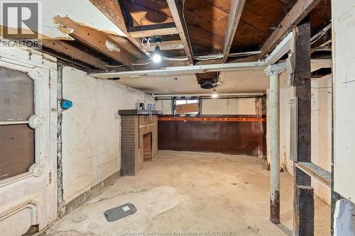 1575 Church Street, Windsor, ON - Indoor Photo Showing Basement