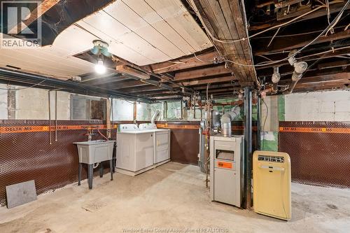 1575 Church Street, Windsor, ON - Indoor Photo Showing Basement