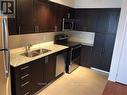 1512 - 830 Lawrence Avenue W, Toronto, ON  - Indoor Photo Showing Kitchen With Stainless Steel Kitchen With Double Sink With Upgraded Kitchen 