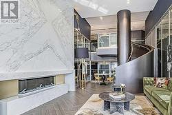 Sophisticated Lounge with Fireplace - 