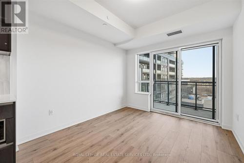 Inviting Living Room w/Walkout to Private Balcony - 603 - 395 Dundas Street W, Oakville, ON 