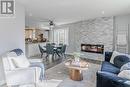 280 Private Street, Gravenhurst, ON  - Indoor Photo Showing Living Room With Fireplace 