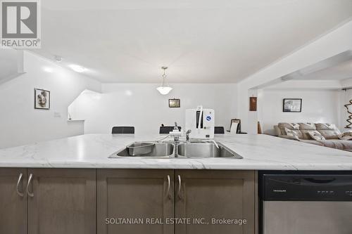 1103 Silk Street, Pickering, ON - Indoor Photo Showing Kitchen With Double Sink