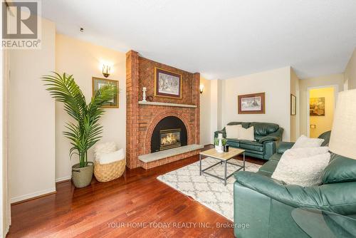 20 Jason Crescent, Halton Hills, ON - Indoor Photo Showing Living Room With Fireplace