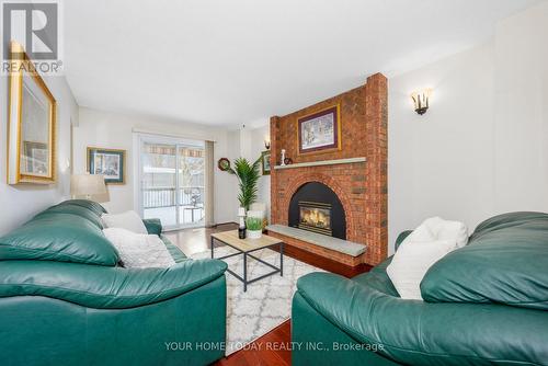 20 Jason Crescent, Halton Hills, ON - Indoor Photo Showing Living Room With Fireplace