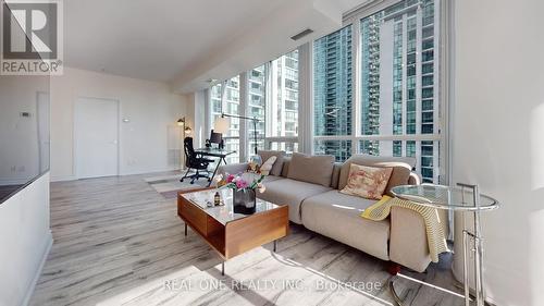 1708 - 33 Bay Street, Toronto, ON - Indoor Photo Showing Living Room
