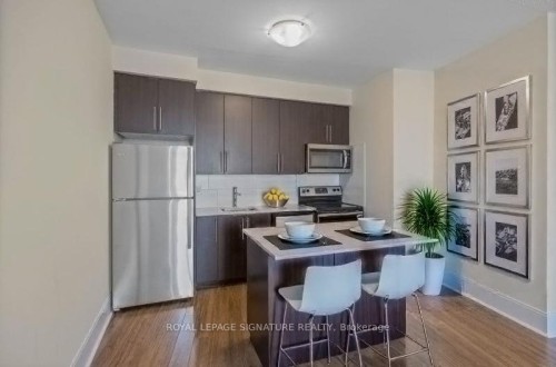 2205-105 Harrison Garden Boulevard, Toronto, ON - Indoor Photo Showing Kitchen With Stainless Steel Kitchen