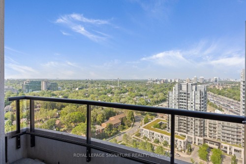 2205-105 Harrison Garden Boulevard, Toronto, ON - Outdoor With Balcony With View