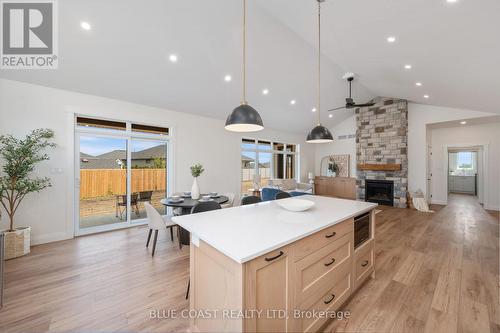 6755 Griffin Drive, Plympton-Wyoming (Plympton Wyoming), ON - Indoor With Fireplace