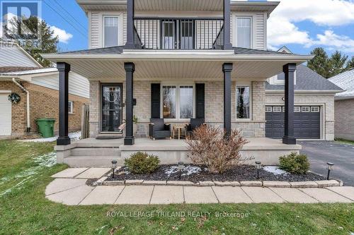 14 Penhale Avenue N, St. Thomas, ON - Outdoor With Balcony With Deck Patio Veranda With Facade