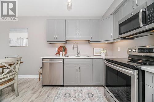 6338 Shapton Crescent, Niagara Falls, ON - Indoor Photo Showing Kitchen With Double Sink