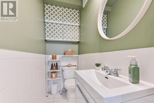 Rare main floor powder room - 186 Gledhill Avenue, Toronto, ON 