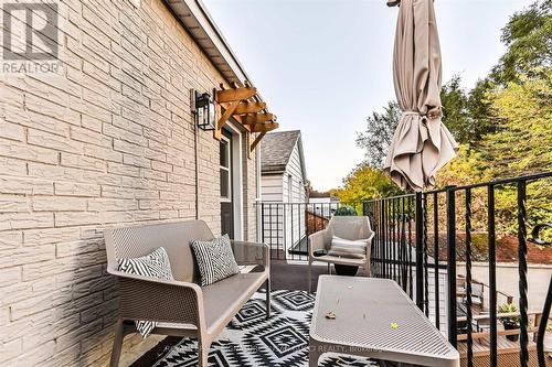 Outside access off the back bedroom - 186 Gledhill Avenue, Toronto, ON 