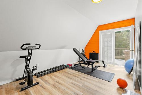 1405 Lepitzki Road, Creston, BC - Indoor Photo Showing Gym Room
