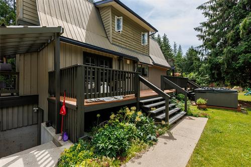 1405 Lepitzki Road, Creston, BC - Outdoor With Deck Patio Veranda With Exterior