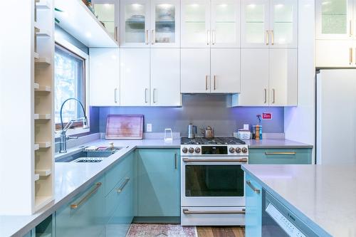 781 Gardom Lake Road, Enderby, BC - Indoor Photo Showing Kitchen With Upgraded Kitchen