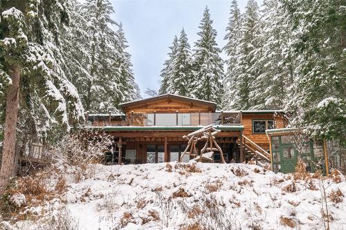 781 Gardom Lake Road, Enderby, BC - Outdoor With Deck Patio Veranda