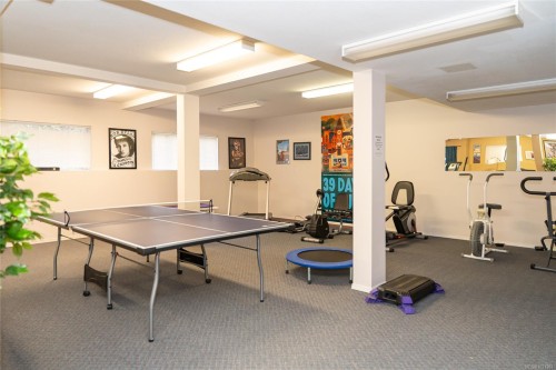302-275 First St, Duncan, BC - Indoor Photo Showing Gym Room