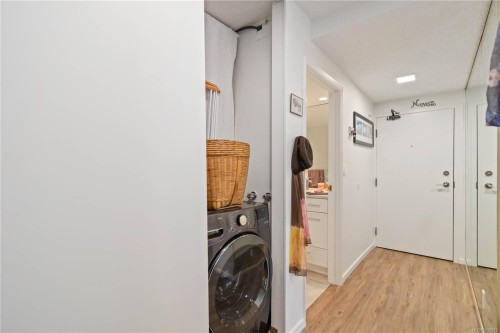 206-327 Maitland St, Victoria, BC - Indoor Photo Showing Laundry Room