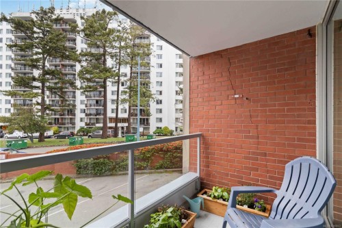 206-327 Maitland St, Victoria, BC - Outdoor With Balcony With Exterior