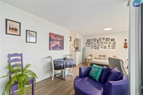 206-327 Maitland St, Victoria, BC - Indoor Photo Showing Living Room
