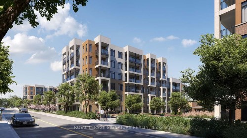 201-125 Canon Jackson Drive, Toronto, ON - Outdoor With Balcony With Facade