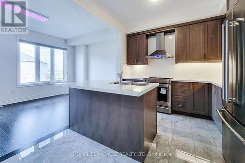 1101 Garner Road E, Hamilton, ON - Indoor Photo Showing Kitchen With Stainless Steel Kitchen With Upgraded Kitchen