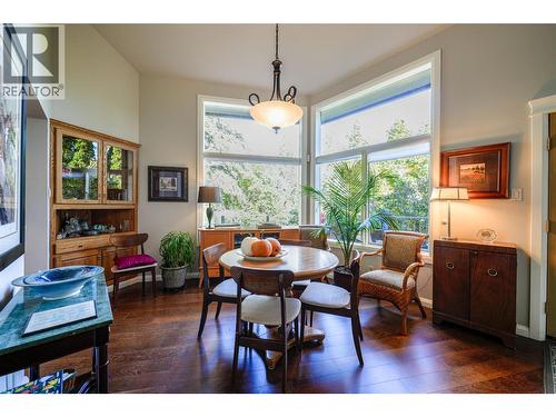 Dining Room on the on Main Level - 14038 Ponderosa Way, Coldstream, BC - Indoor Photo Showing Other Room