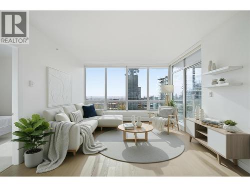 1103 9060 University Crescent, Burnaby, BC - Indoor Photo Showing Living Room