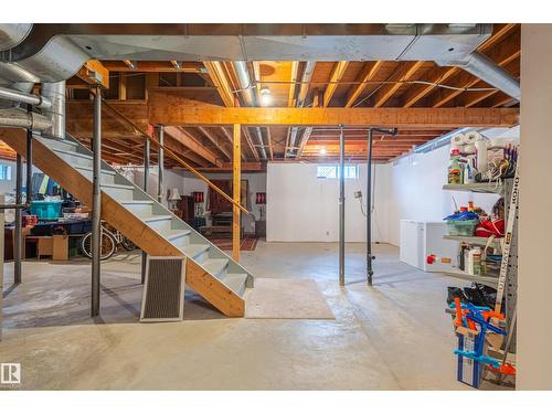 31 Harwood Dr, St. Albert, AB - Indoor Photo Showing Basement