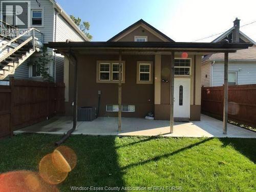 330 Elliott Avenue Unit# Lower, Windsor, ON - Outdoor