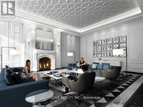 2606 - 955 Bay Street, Toronto, ON - Indoor With Fireplace