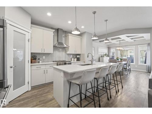 1222 164A St Sw, Edmonton, AB - Indoor Photo Showing Kitchen With Upgraded Kitchen