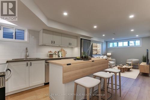 1 - 99 West Lodge Avenue, Toronto, ON - Indoor Photo Showing Kitchen With Upgraded Kitchen