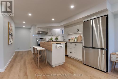 1 - 99 West Lodge Avenue, Toronto, ON - Indoor Photo Showing Kitchen With Stainless Steel Kitchen