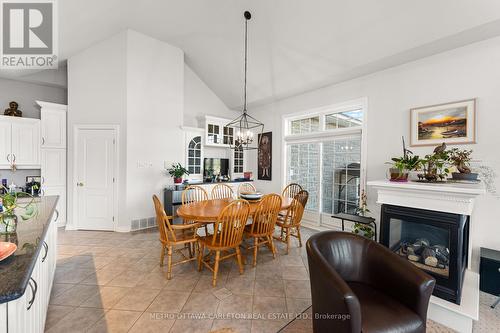 1651 Marronier Court, Ottawa, ON - Indoor Photo Showing Dining Room With Fireplace