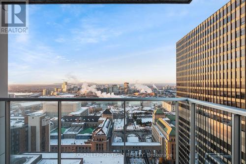 2506 - 340 Queen Street, Ottawa, ON - Outdoor With Balcony