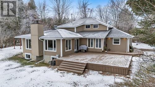 225 Mile Point Road, Drummond/North Elmsley, ON - Outdoor With Deck Patio Veranda