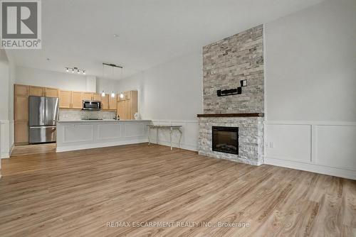006 - 39 Sister Varga Terrace, Hamilton, ON - Indoor With Fireplace