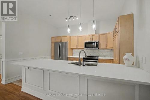 006 - 39 Sister Varga Terrace, Hamilton, ON - Indoor Photo Showing Kitchen With Upgraded Kitchen