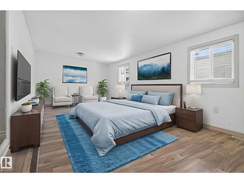 543 Evergreen St Nw, Edmonton, AB - Indoor Photo Showing Bedroom