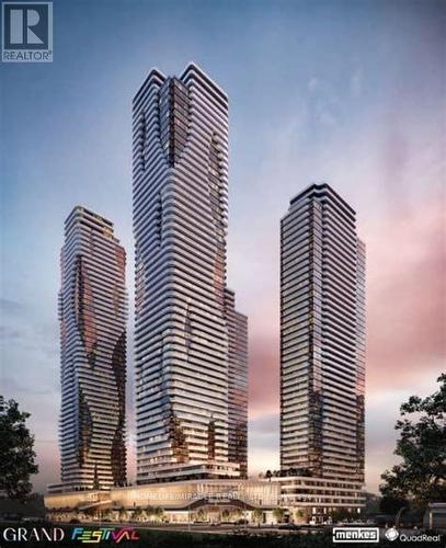 2301 - 8 Interchange Way, Vaughan, ON - Outdoor With Facade