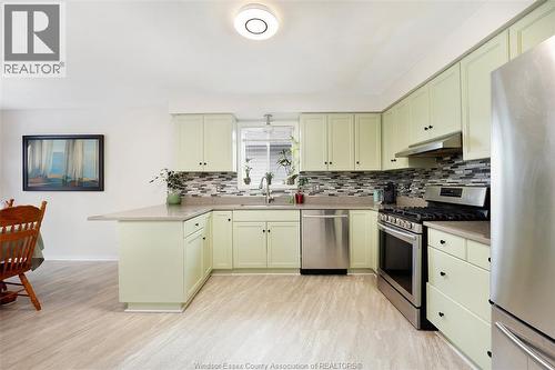 445 Olcott Avenue, Lasalle, ON - Indoor Photo Showing Kitchen With Upgraded Kitchen