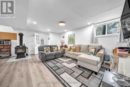 5702 Sixth Line, Erin, ON - Indoor Photo Showing Living Room With Fireplace