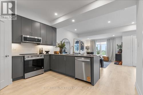68 Ambience Street, Stratford, ON - Indoor Photo Showing Kitchen With Stainless Steel Kitchen With Upgraded Kitchen