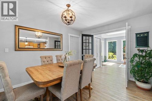 2131 21 Street Ne, Salmon Arm, BC - Indoor Photo Showing Dining Room