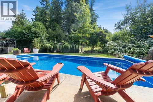 2131 21 Street Ne, Salmon Arm, BC - Outdoor With In Ground Pool With Backyard