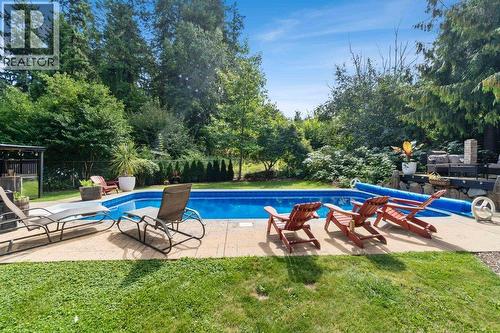 2131 21 Street Ne, Salmon Arm, BC - Outdoor With In Ground Pool With Backyard