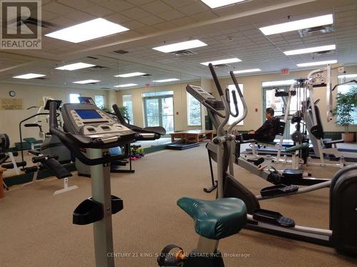 1607 - 5001 Finch Avenue E, Toronto, ON - Indoor Photo Showing Gym Room