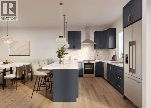 1011 Keystone Crescent Unit# 39, Revelstoke, BC - Indoor Photo Showing Kitchen With Upgraded Kitchen